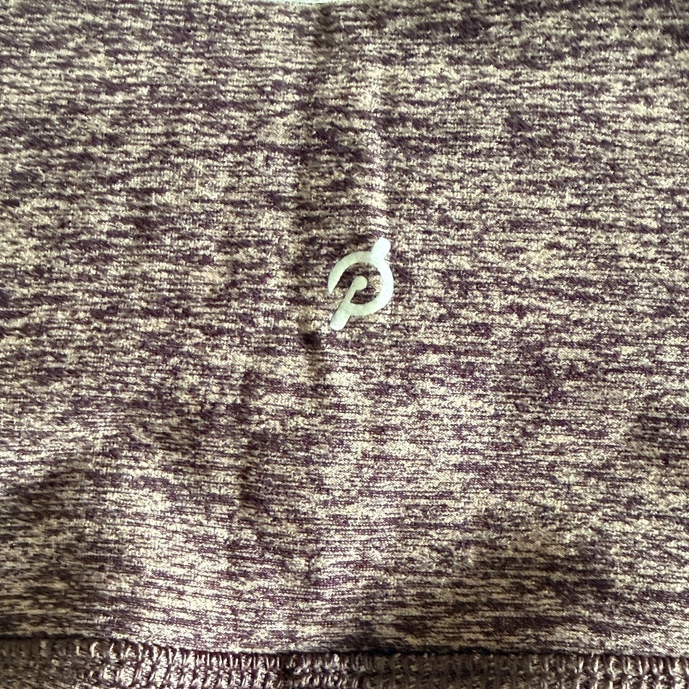 peloton burgundy marbled leggings / M / EUC - Picture 4 of 7